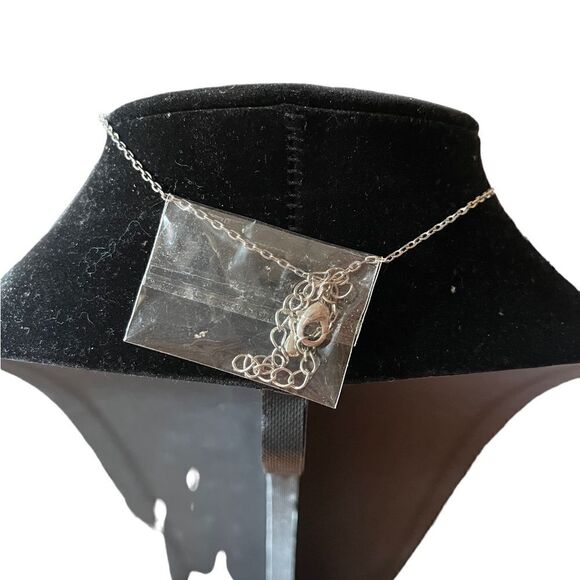 Good Luck Silver-tone Rhinestone Horseshoe Necklace (NWOT) - Picture 6 of 6